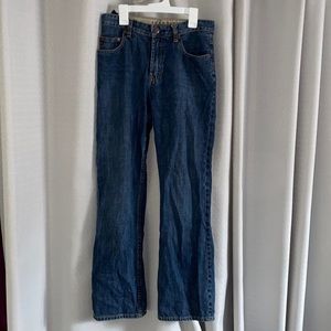 VINTAGE 90s gap denim straight-legged jeans